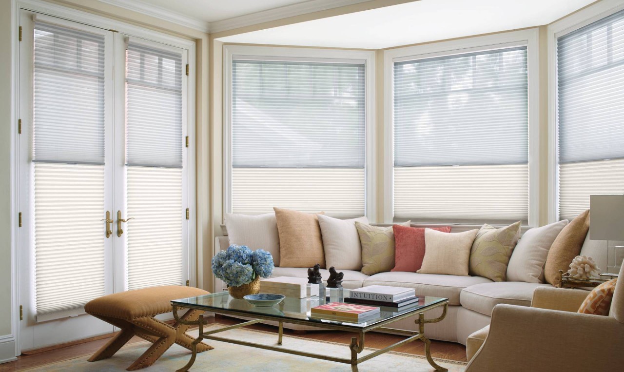 Hunter Douglas Duette® Cellular Shades for specialty windows near Newhall, California (CA)