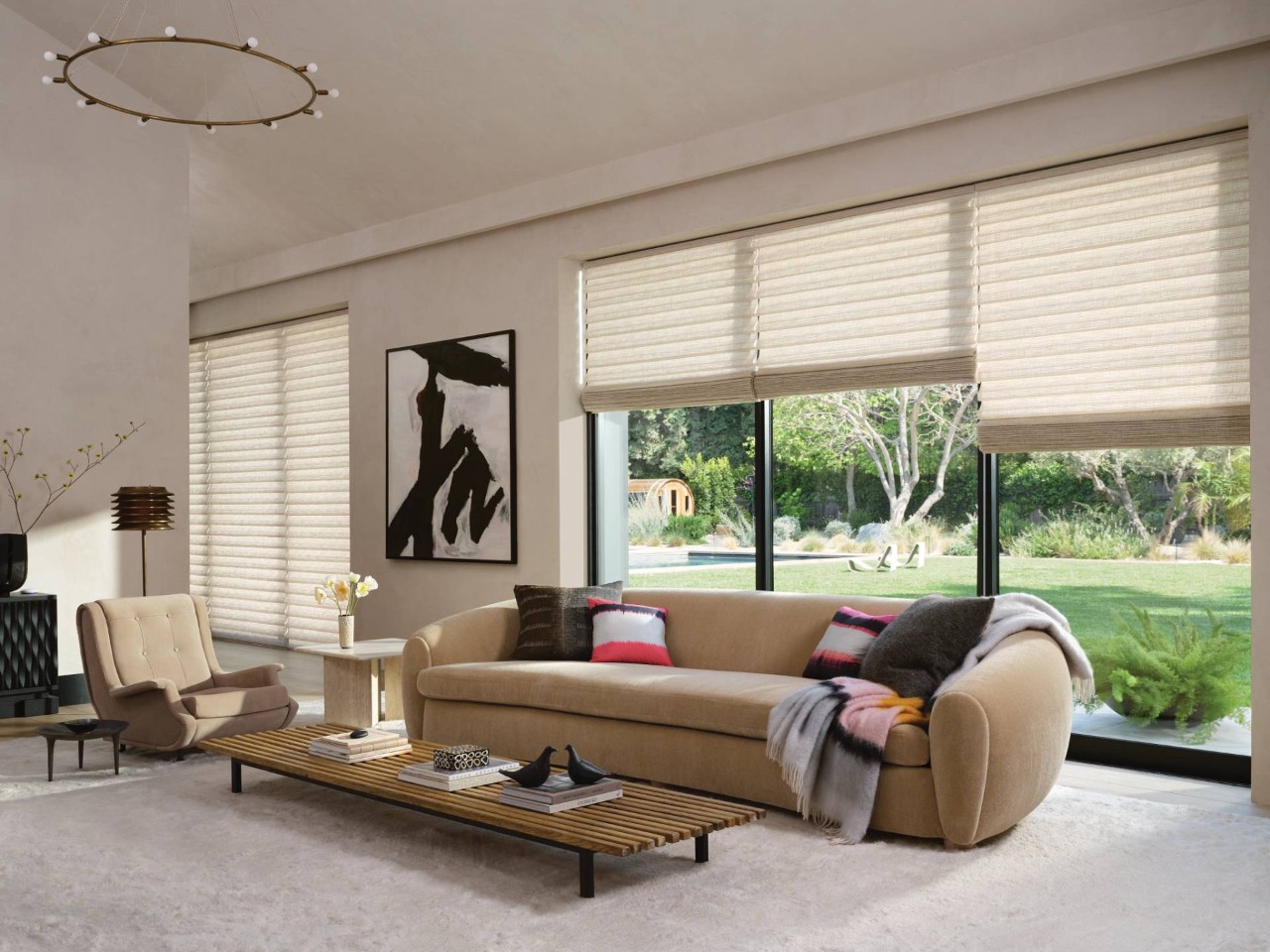 Hunter Douglas Vignette® Modern Roman Shades near Newhall, California (CA)